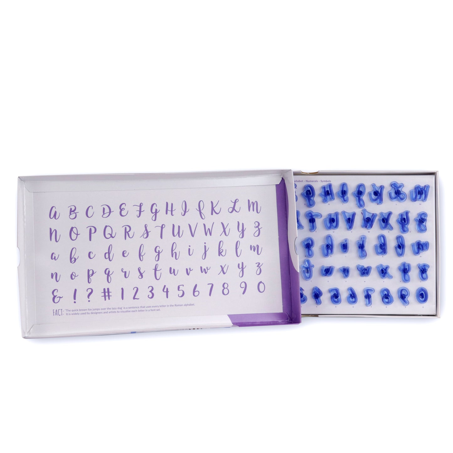 PME Fun Fonts – Cupcake & Cookie Stempel-Set – 66-teilig