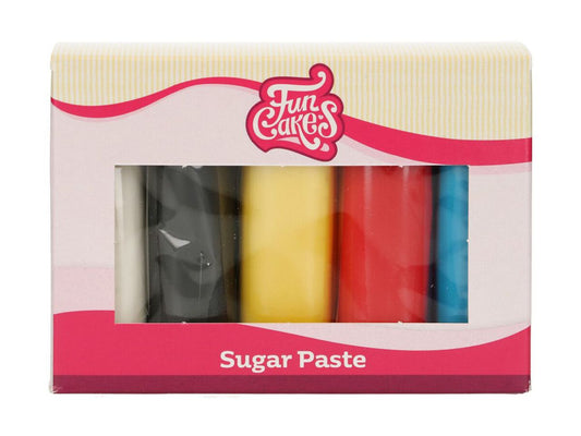 FunCakes Rollfondant Multipack Primärfarben 5x100g