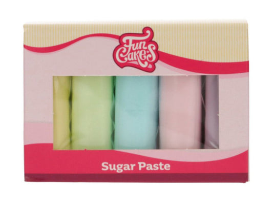 FunCakes Rollfondant Multipack Pastellfarben 5x100g