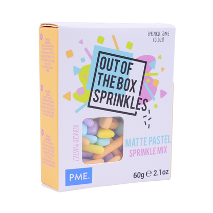 PME Out the Box Streuselmix – Matte Pastellfarben – 60 g