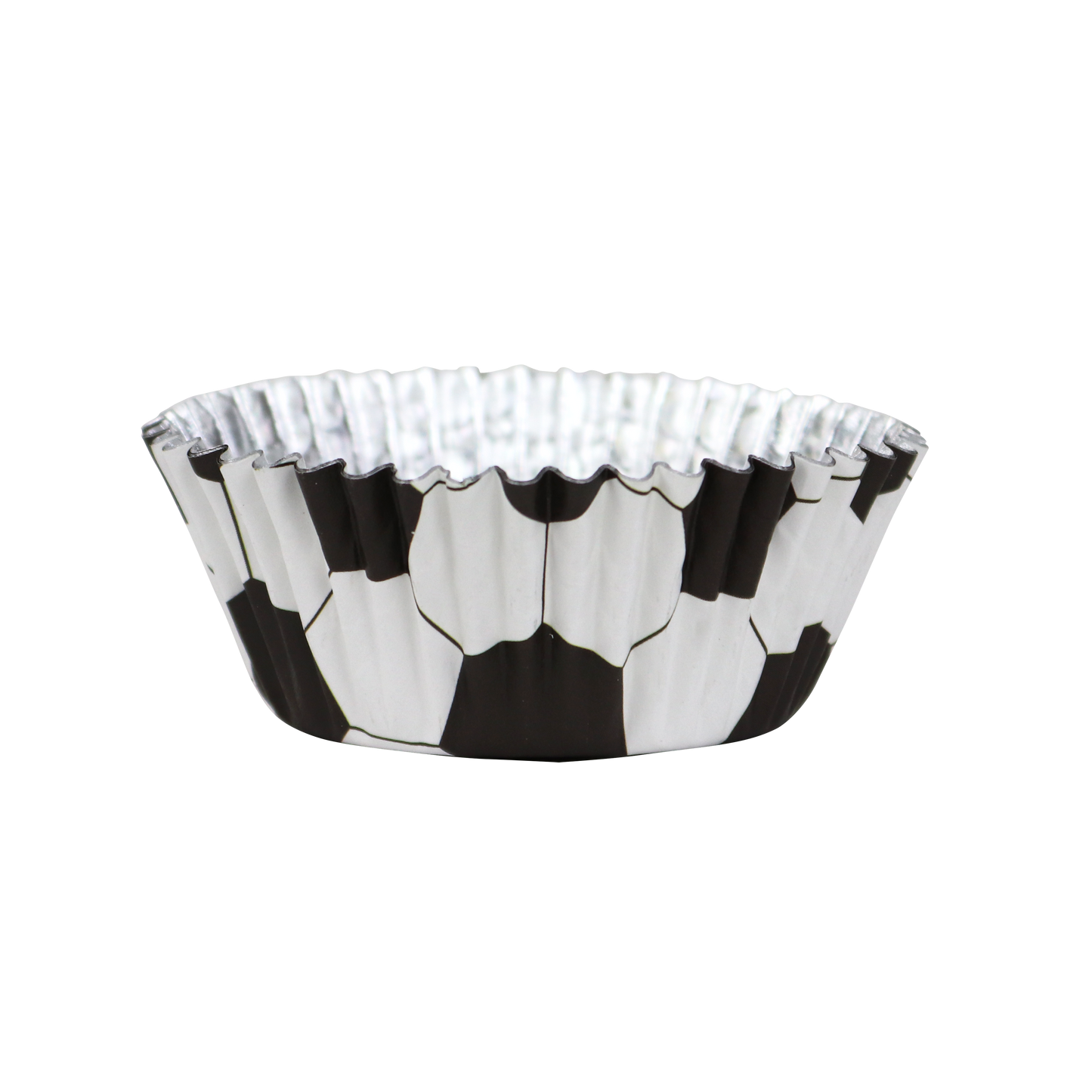 Cupcake-Förmchen mit Folienbeschichtung - Fußball 30er Pack