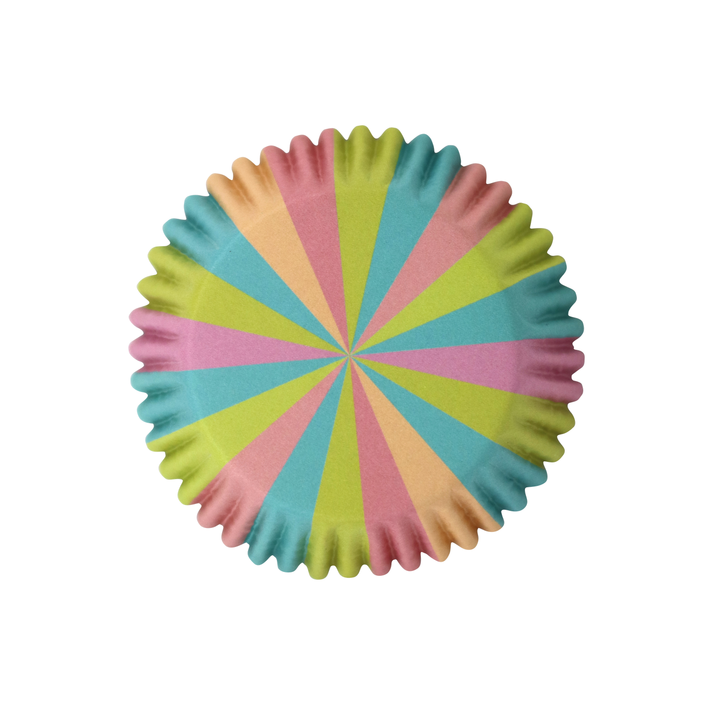 Cupcake-Förmchen mit Folienbeschichtung – Einhornfarben – 30 Stück