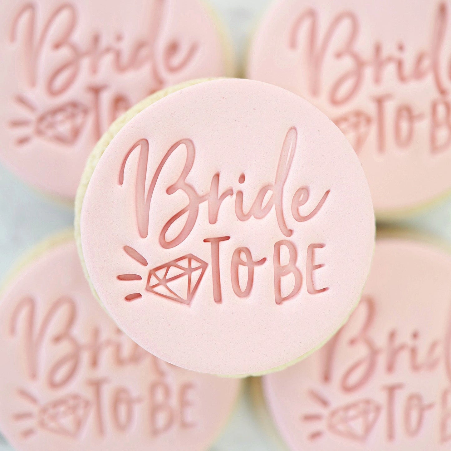 Braut in spe – Süßer Stempel Keks/Cupcake Prägestempel