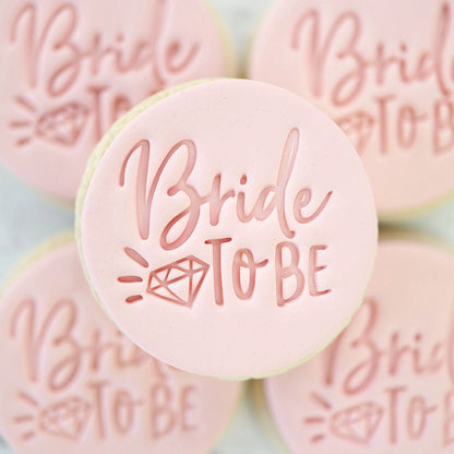 Braut in spe – Süßer Stempel Keks/Cupcake Prägestempel