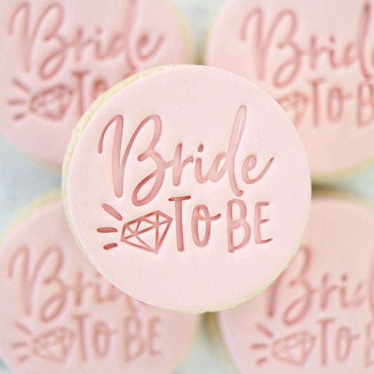 Braut in spe – Süßer Stempel Keks/Cupcake Prägestempel