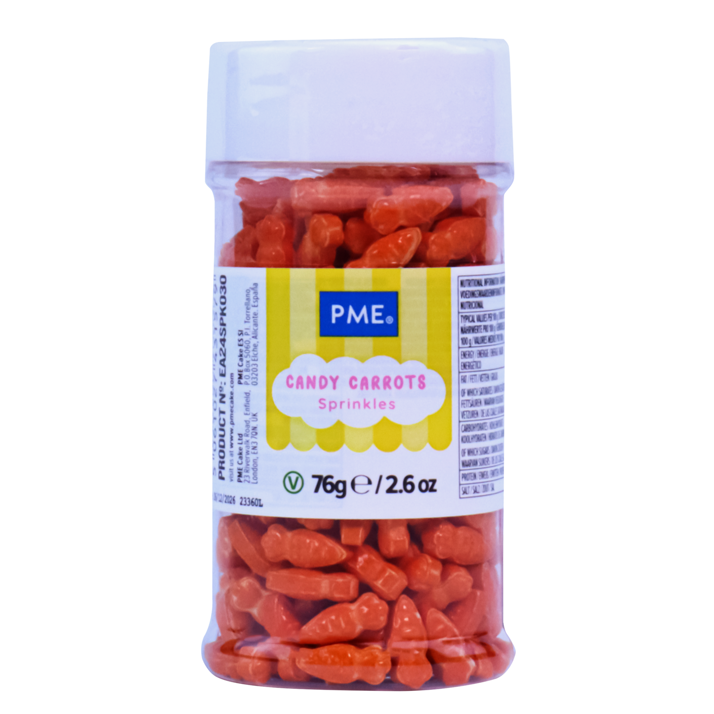 PME Oster Streuselmix – Süße Karotten – 60 g