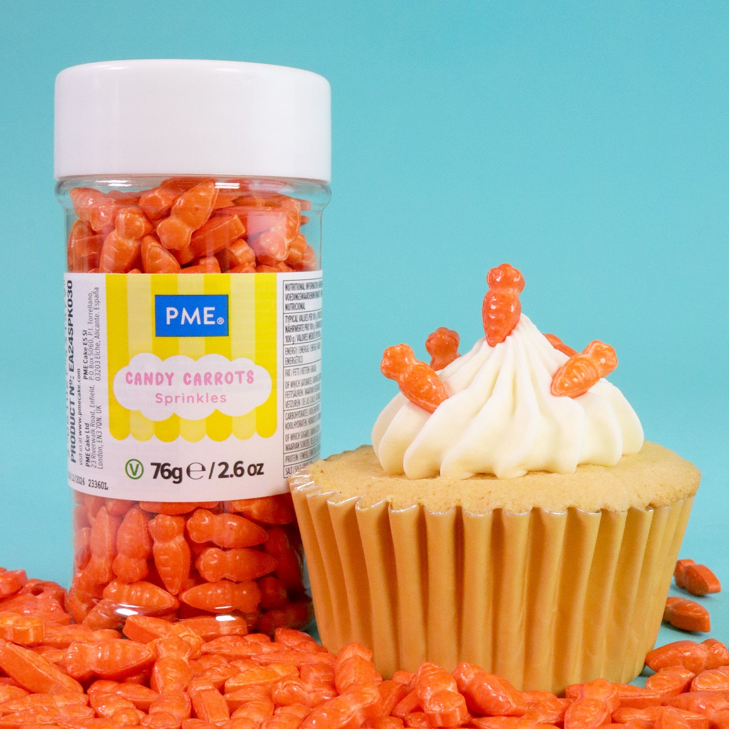 PME Oster Streuselmix – Süße Karotten – 60 g