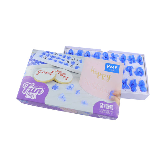 PME Fun Fonts – Alphabet Stempel-Set Groß- & Kleinbuchstaben – Kollektion 1