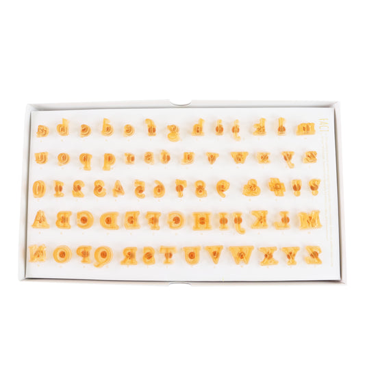 PME Fun Fonts – Cupcake & Cookie Stempel-Set – 66-teilig