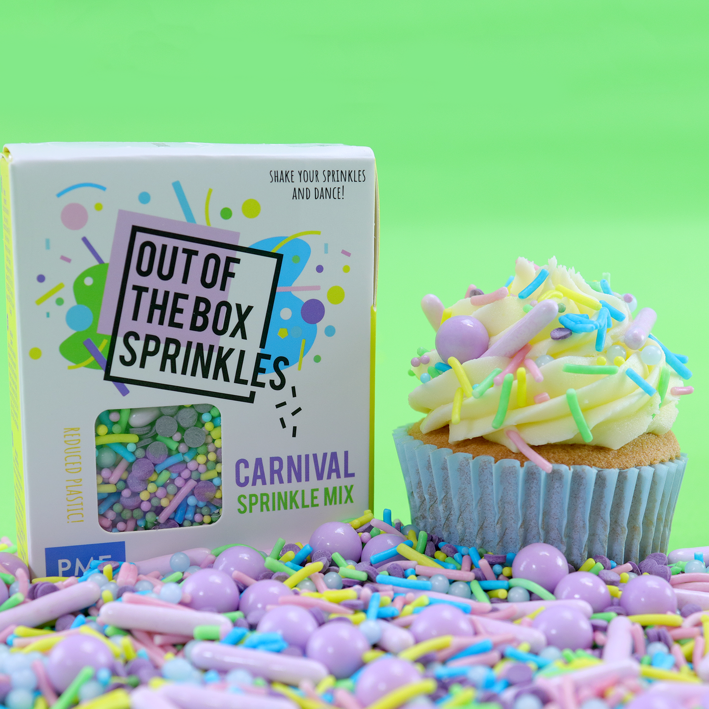 PME Out the Box Streuselmix – Karneval – 60 g