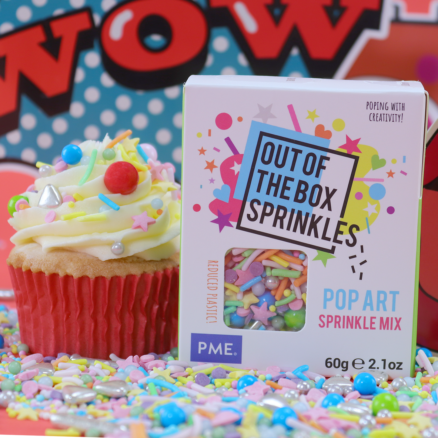 PME Out the Box Streuselmix – Pop Art – 60 g