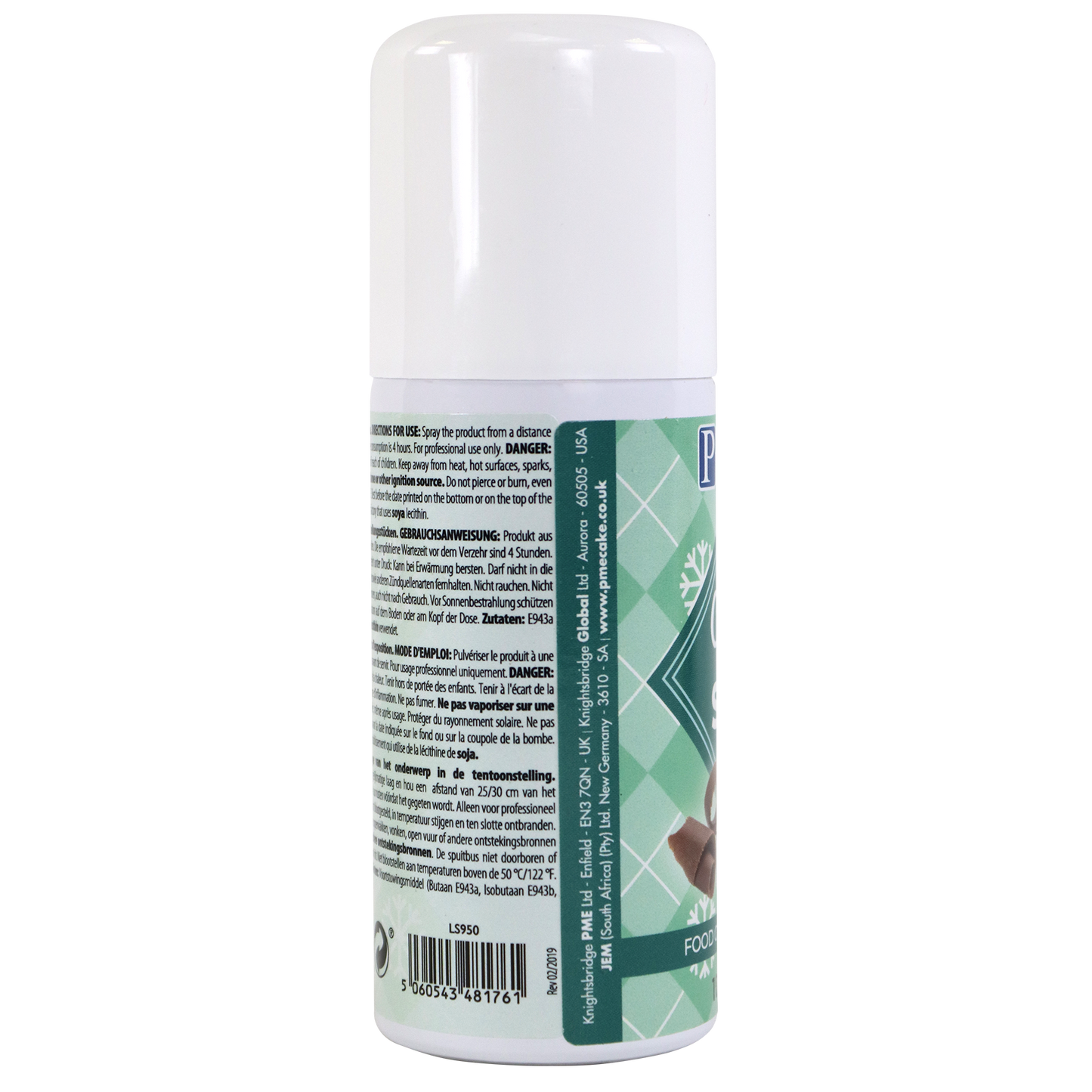 PME Cool 'n' Set Spray – Lebensmittelkühlspray – 100 ml