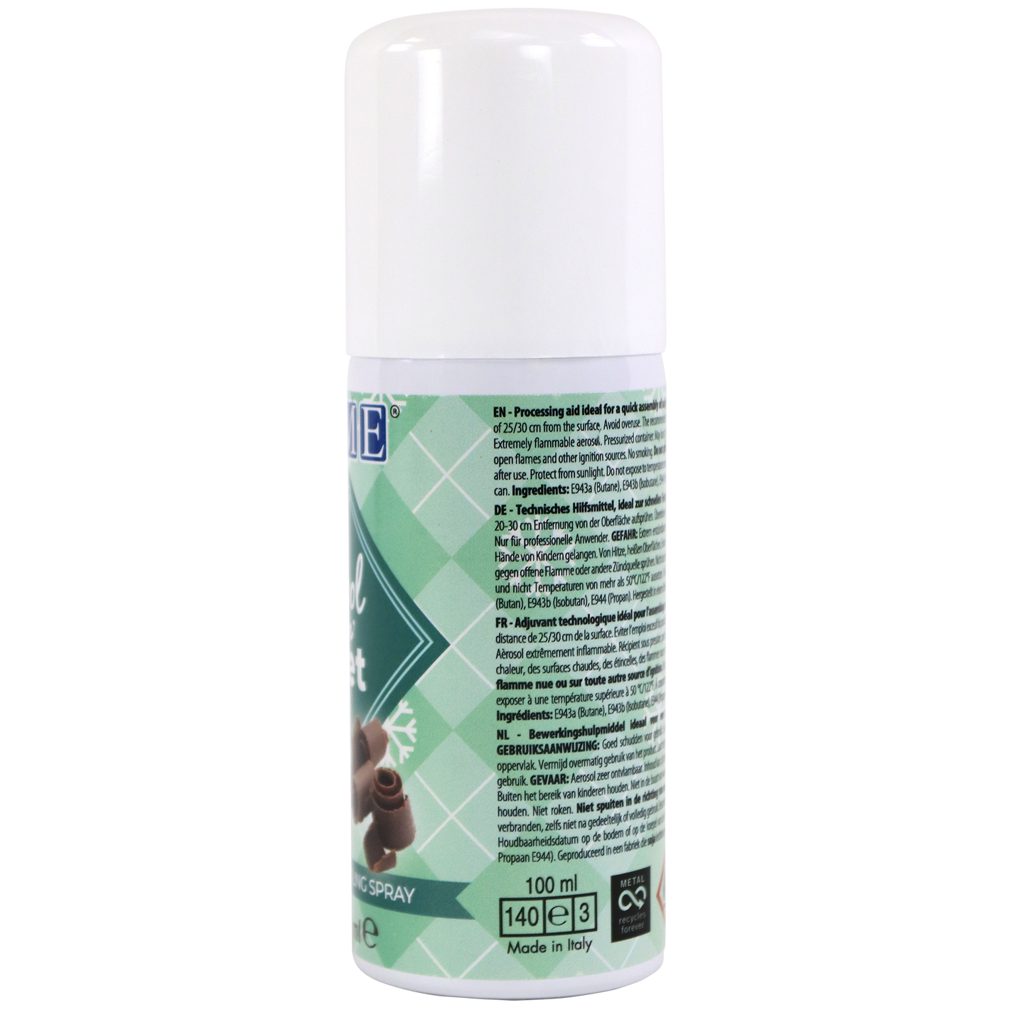 PME Cool 'n' Set Spray – Lebensmittelkühlspray – 100 ml