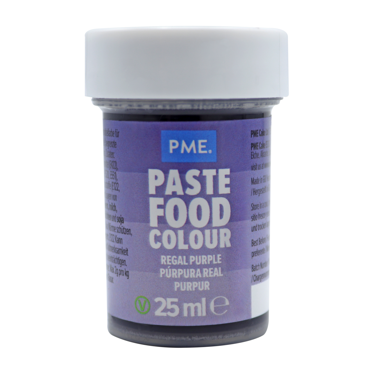 PME Backfarbe Paste – 25 g Malvenfarbenes Lila