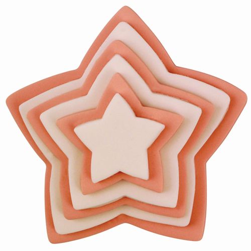 PME Classic Shapes Cutters - Stern (6-teiliges Set)