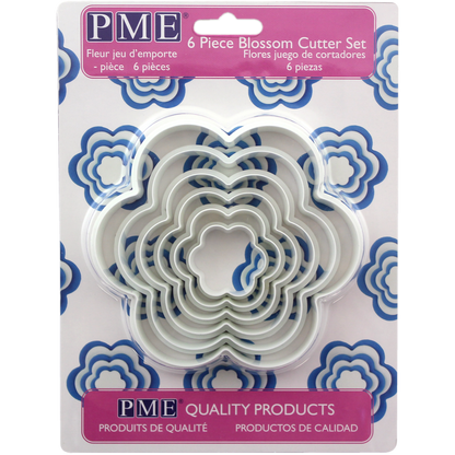 PME Classic Shapes Cutters – Blume (6-teiliges Set)