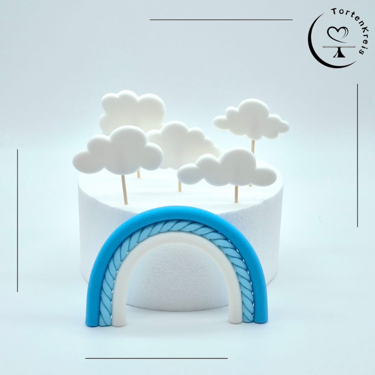 Tortenfigurerweiterung Regenbogen Mini