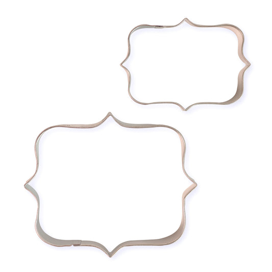 PME Cookie & Plaque Ausstecher – Style 1 – Set aus 2