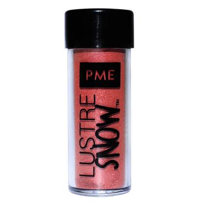 PME Essbarer Glitzerstaub – 10 g Rot