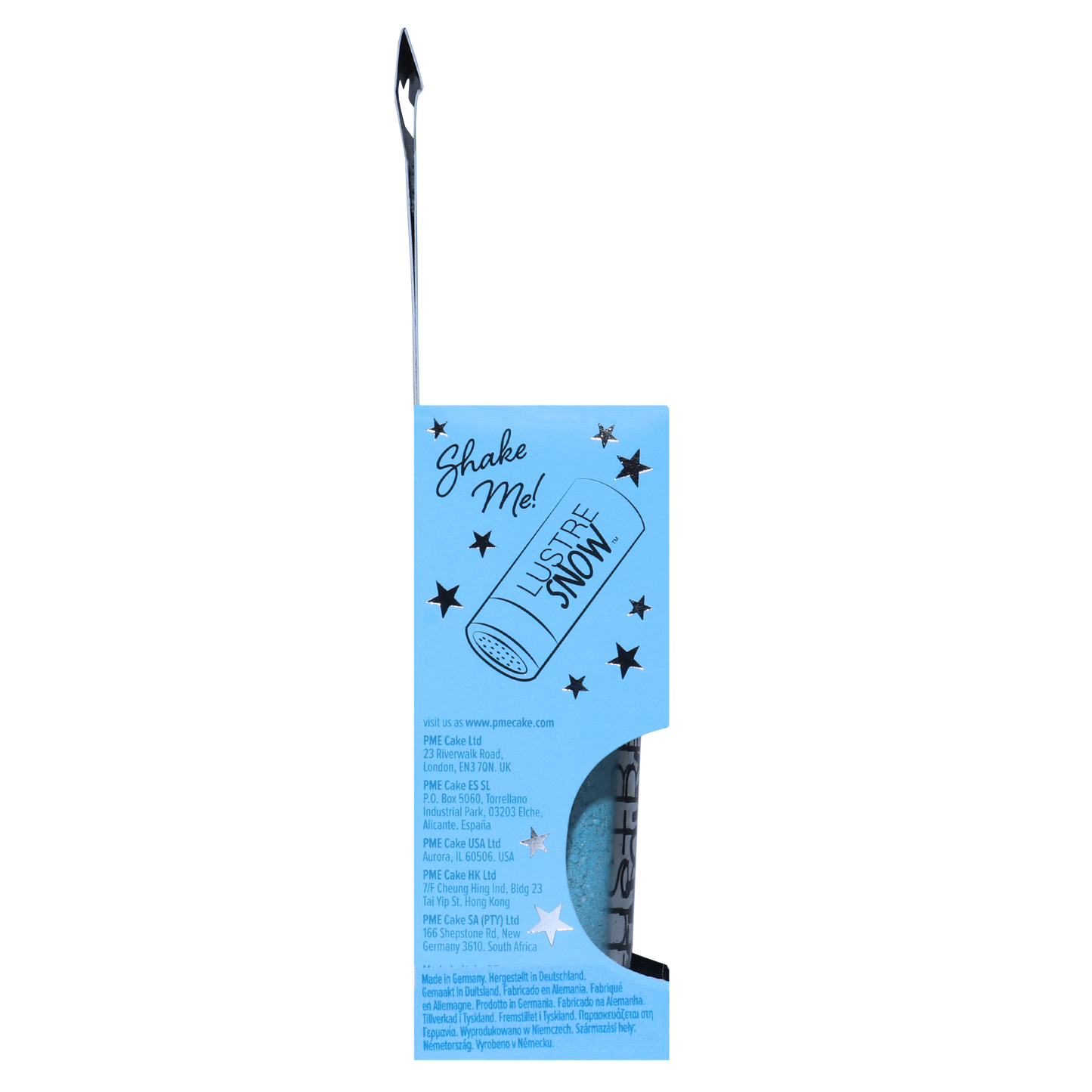 PME Essbarer Glitzerstaub – 10 g Blau